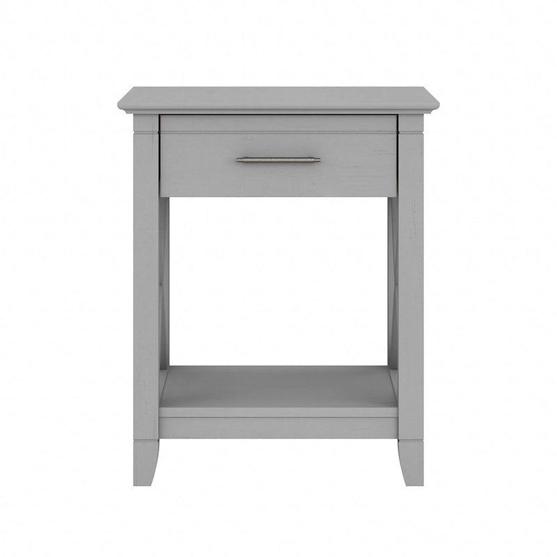 Table de chevet côtière avec tiroir carré