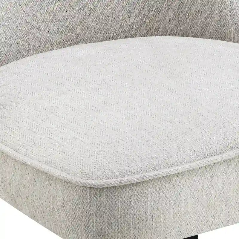 Silla lateral de comedor de tela, silla decorativa moderna con patas de metal negro
