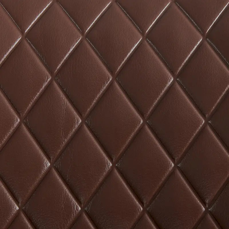 Sillón decorativo giratorio de cuero sintético con brazos