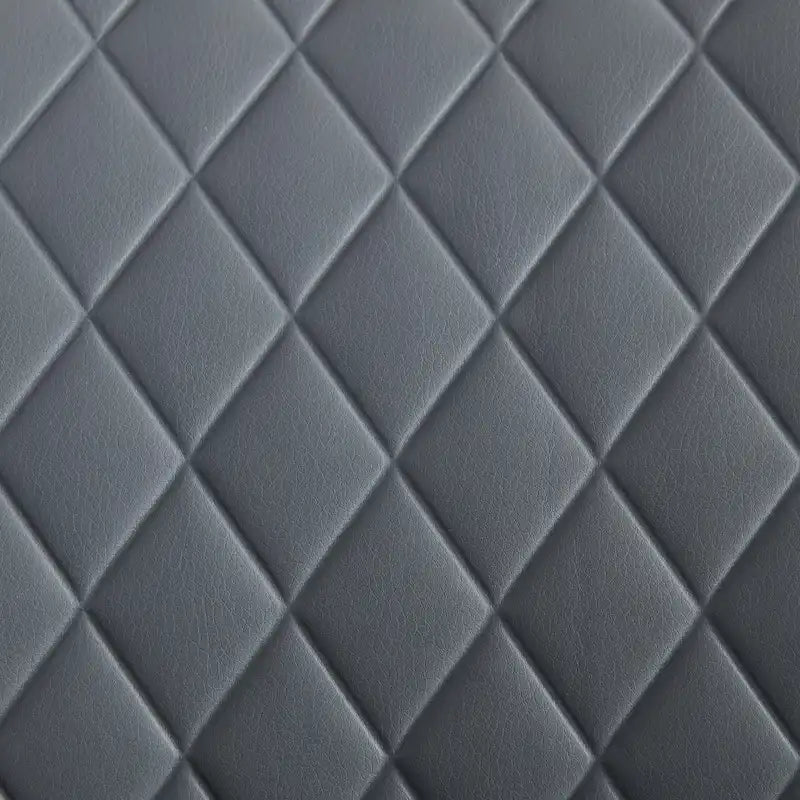 Sillón decorativo giratorio de cuero sintético con brazos