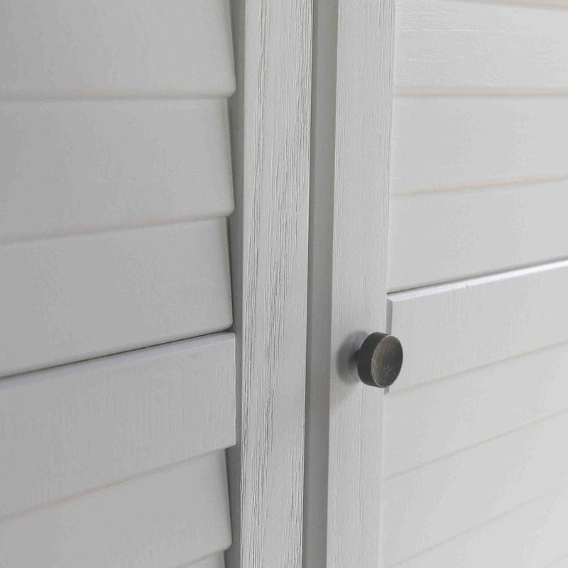 Armoire à 3 portes en bois massif