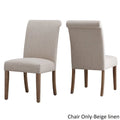 Chaise de salle à manger élégante à housse amovible, en tissu doux, pour des repas chaleureux en famille