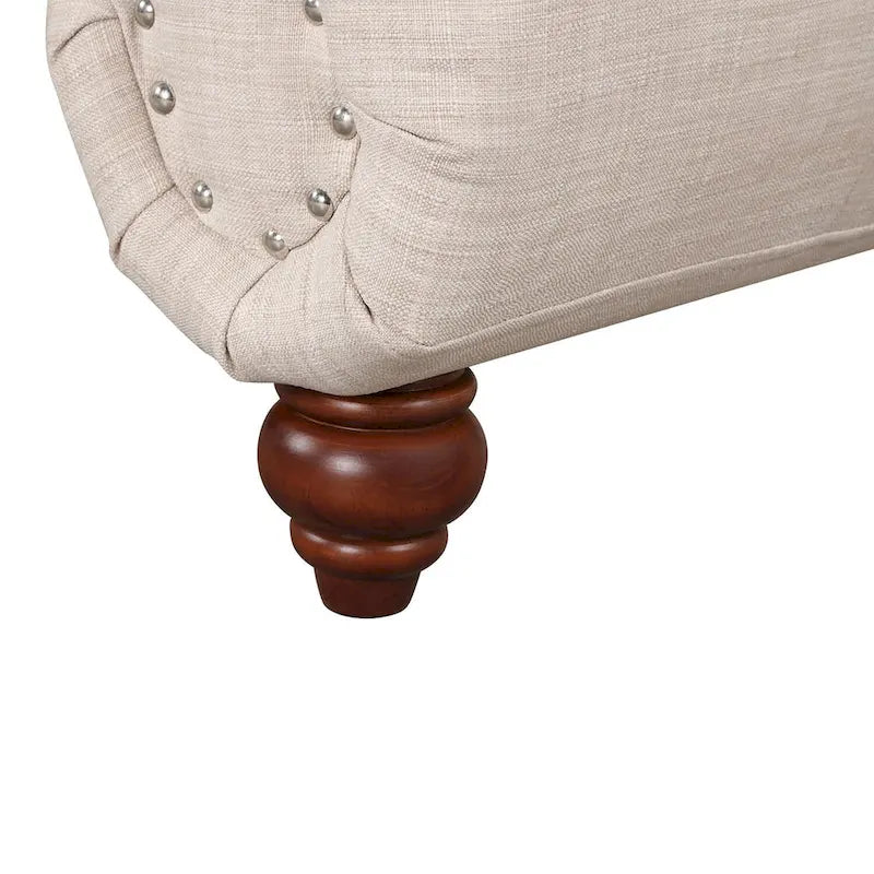 Moderner armloser Chaiselongue-Sessel aus Samt für den Innenbereich mit 1 Nackenrolle