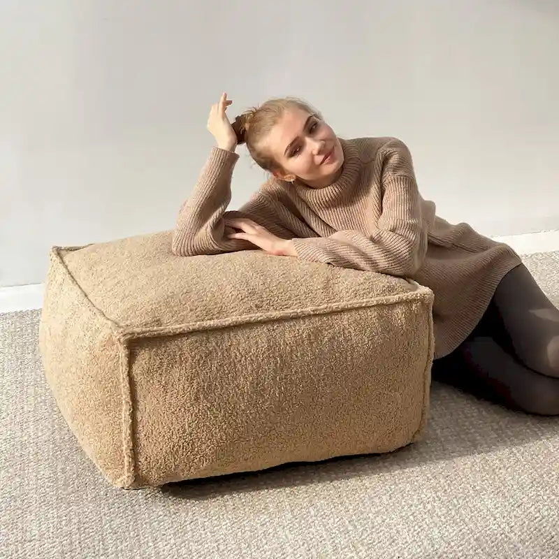 Sitzsackstuhl, Sofa, Hocker und Pouf 28x 28 fürs Wohnzimmer