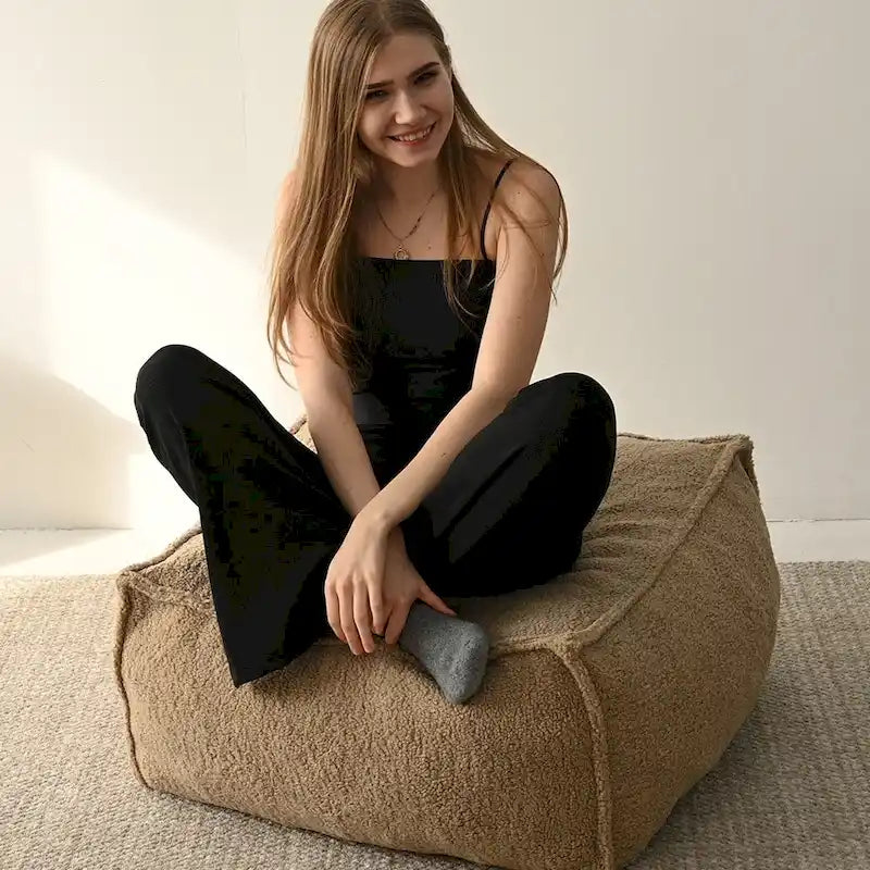 Sitzsackstuhl, Sofa, Hocker und Pouf 28x 28 fürs Wohnzimmer
