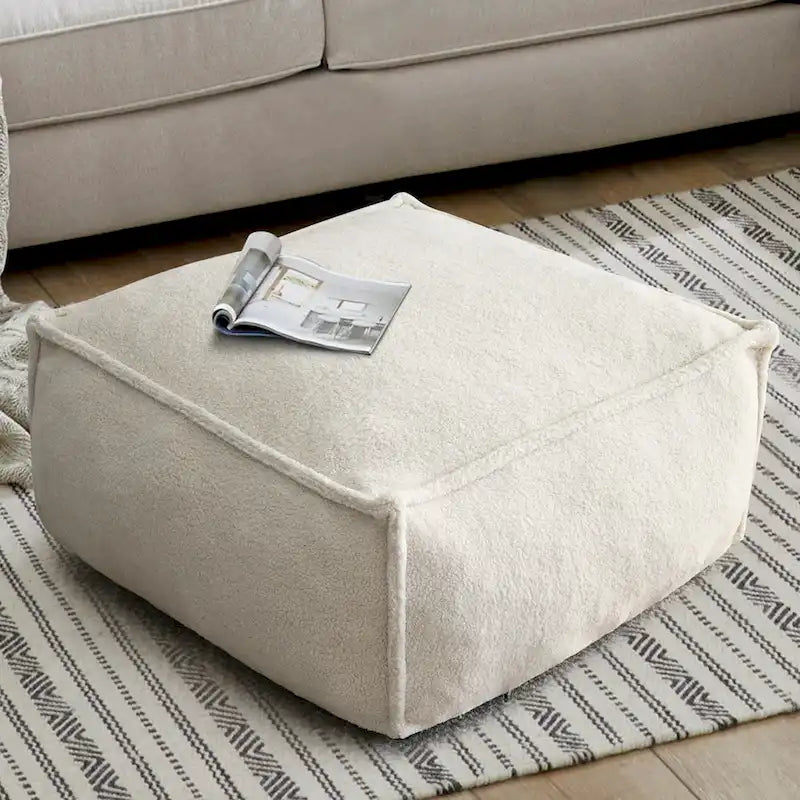 Sitzsackstuhl, Sofa, Hocker und Pouf 28x 28 fürs Wohnzimmer