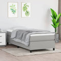 Bettrahmen mit Boxspring-Unterbau, Plattformbett, Matratzenunterbau, Schlafzimmer, Stoff