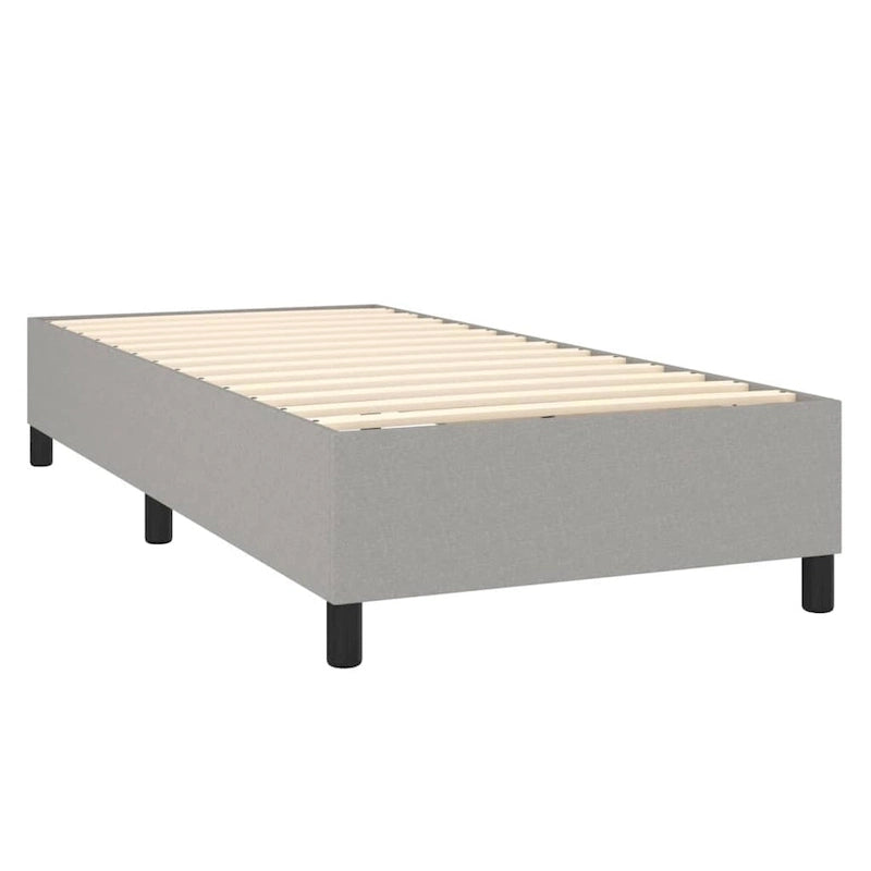 Bettrahmen mit Boxspring-Unterbau, Plattformbett, Matratzenunterbau, Schlafzimmer, Stoff