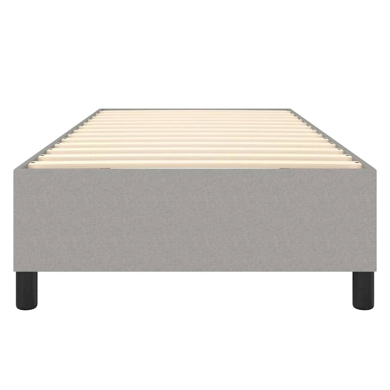 Cadre de lit plateforme pour sommier et matelas, base de lit en tissu pour chambre