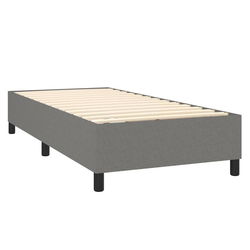 Bettrahmen mit Boxspring-Unterbau, Plattformbett, Matratzenunterbau, Schlafzimmer, Stoff