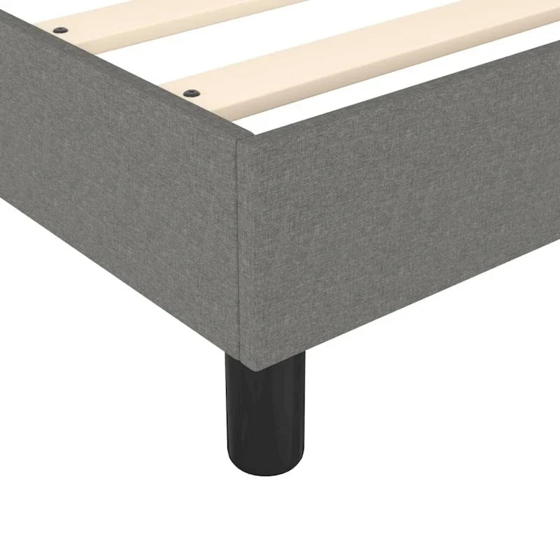 Bettrahmen mit Boxspring-Unterbau, Plattformbett, Matratzenunterbau, Schlafzimmer, Stoff