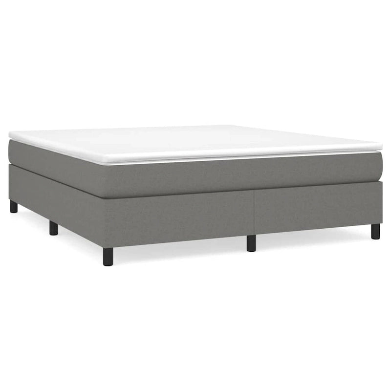 Bettrahmen mit Boxspring-Unterbau, Plattformbett, Matratzenunterbau, Schlafzimmer, Stoff