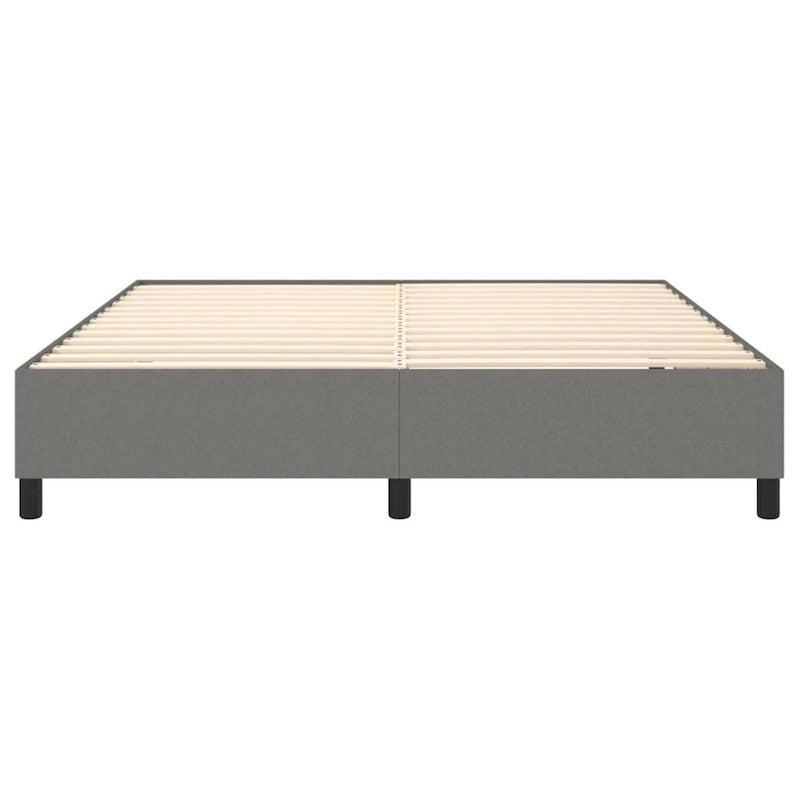 Bettrahmen mit Boxspring-Unterbau, Plattformbett, Matratzenunterbau, Schlafzimmer, Stoff