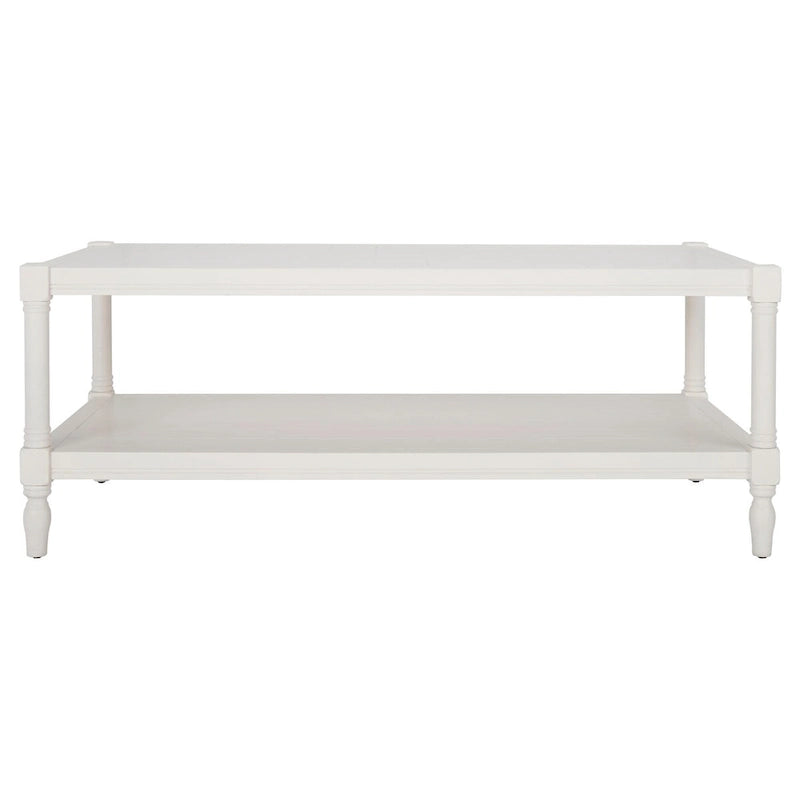 Weißer Couchtisch - 47.2 x 23.6 x 18.9 - 47Wx24Dx19H