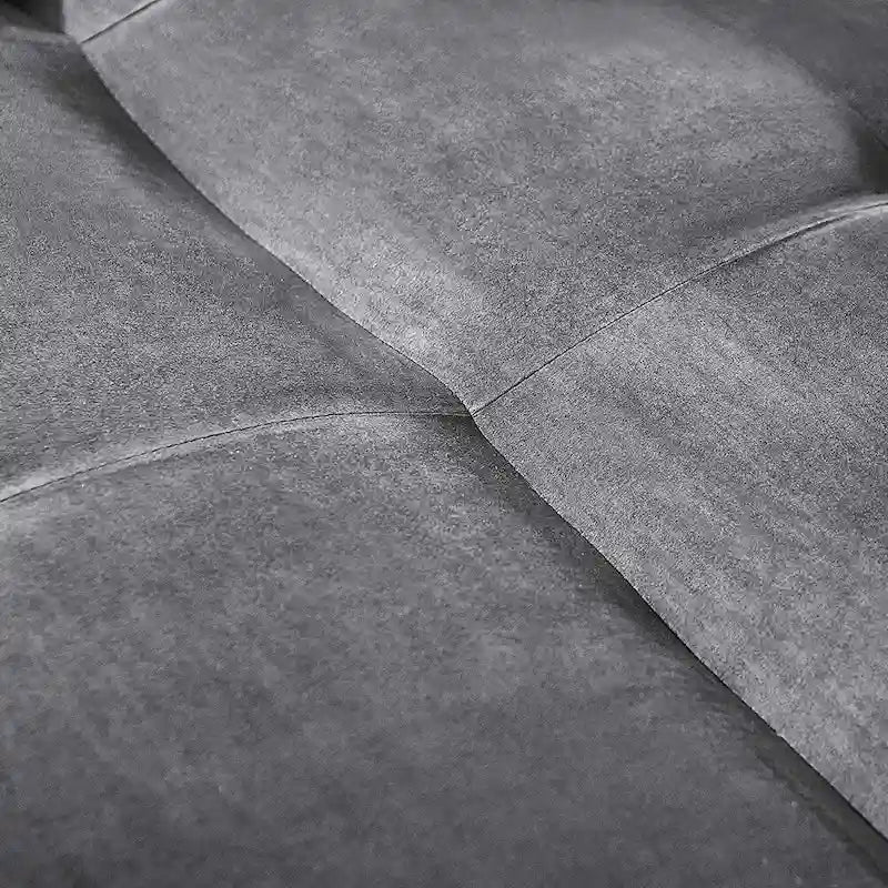 Mini futon pour étudiant - gris acier