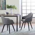 Fauteuil pivotant à dossier en dôme