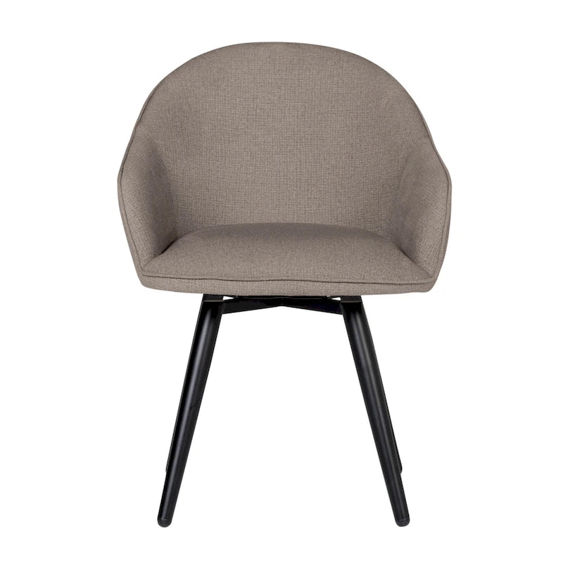 Fauteuil pivotant à dossier en dôme