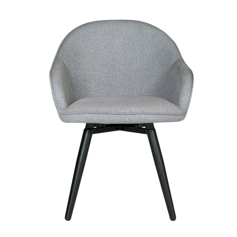 Fauteuil pivotant à dossier en dôme