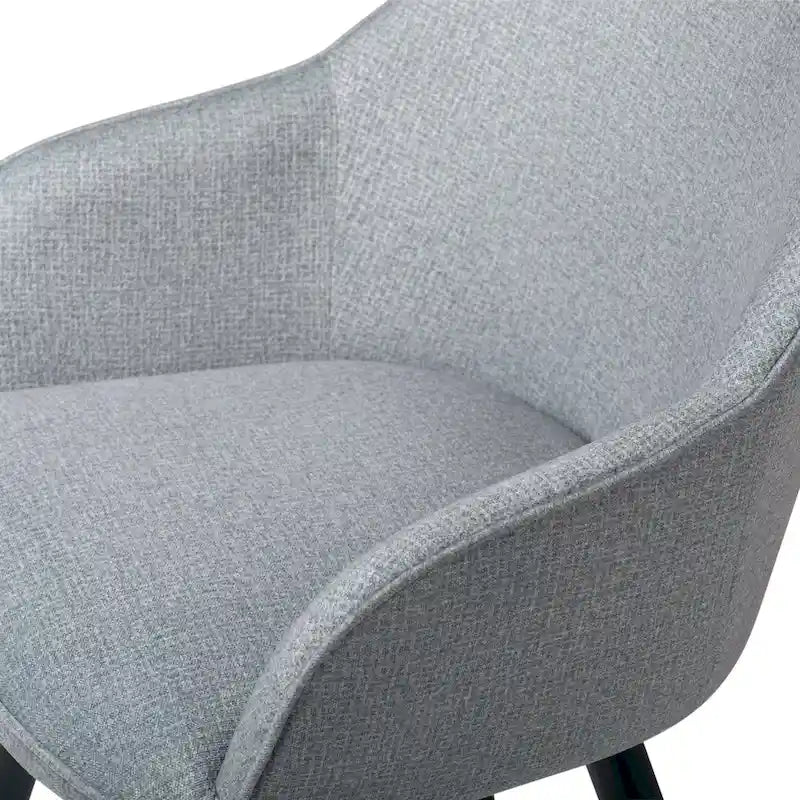 Fauteuil pivotant à dossier en dôme