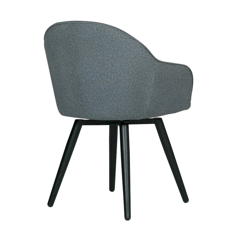 Fauteuil pivotant à dossier en dôme
