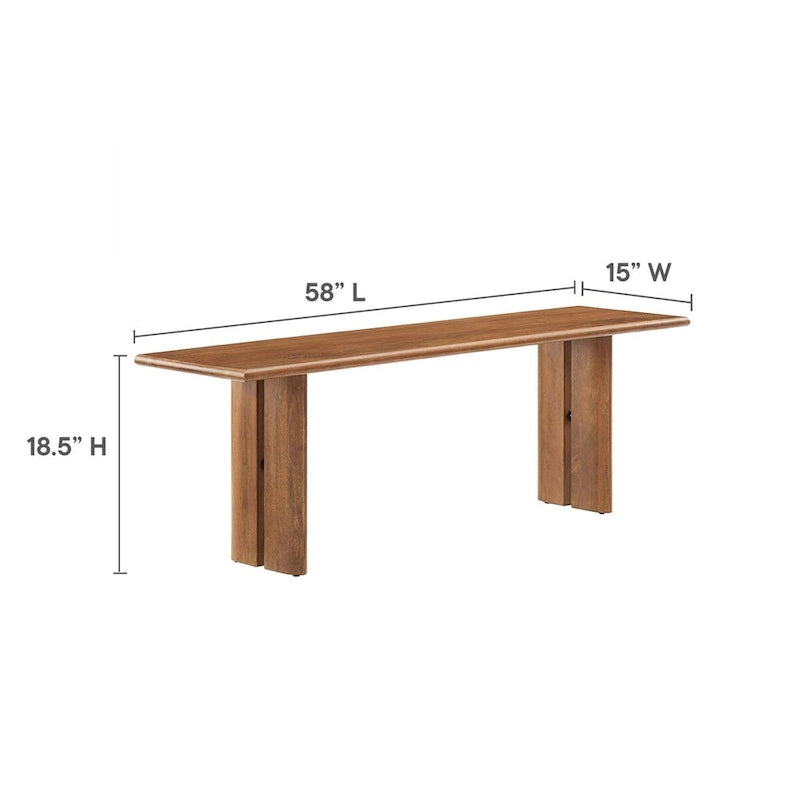 Console en bois naturel, table d’entrée rustique et chaleureuse pour accueillir vos proches à la maison