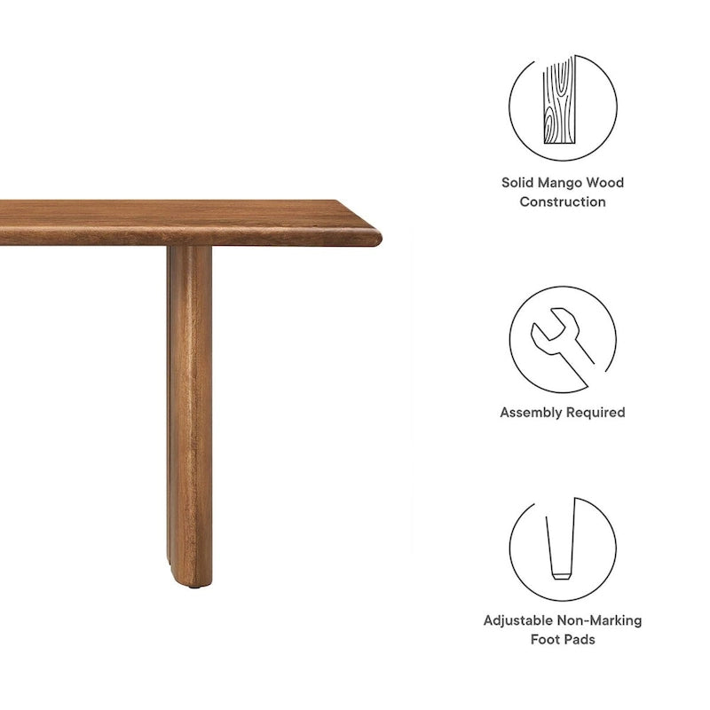 Console en bois naturel, table d’entrée rustique et chaleureuse pour accueillir vos proches à la maison