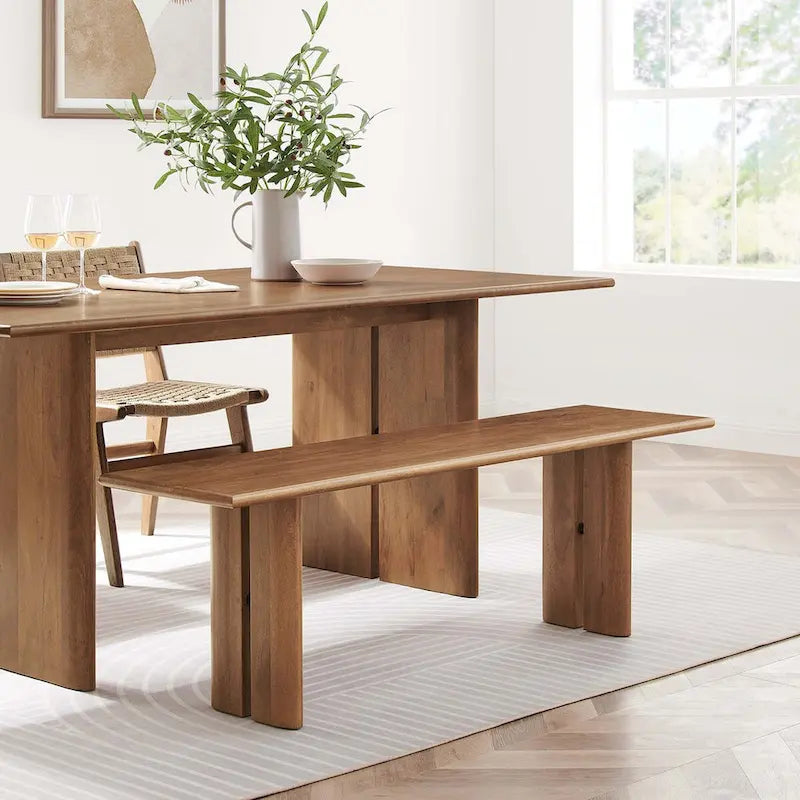 Console en bois naturel, table d’entrée rustique et chaleureuse pour accueillir vos proches à la maison