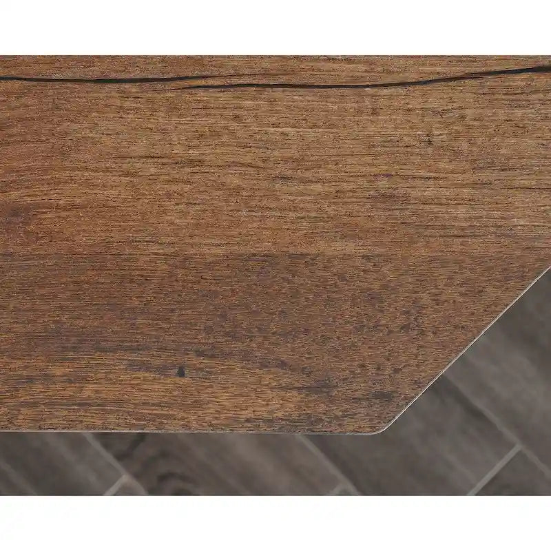 Gabinete de medios de madera estilo granja, consola de TV con cajones y almacenamiento abierto
