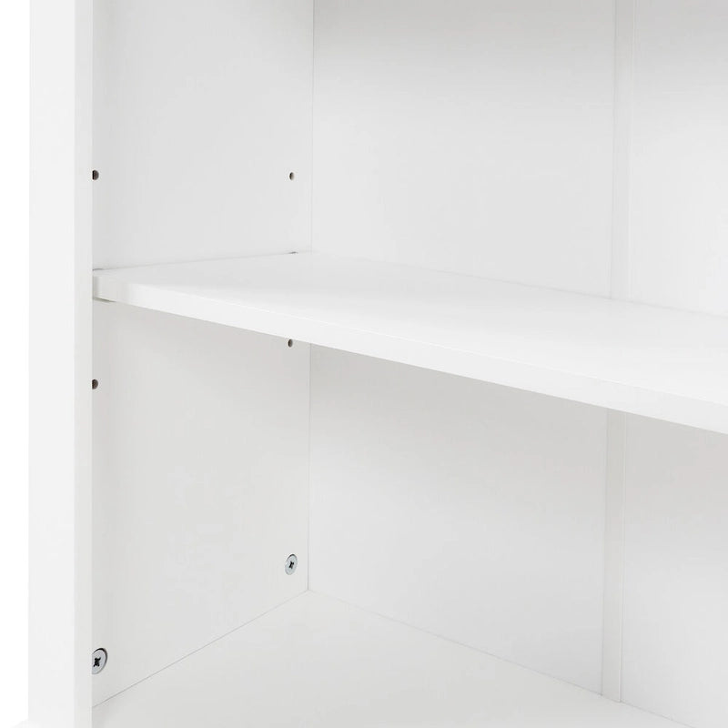 Armario alto de baño con cajón y repisa ajustable