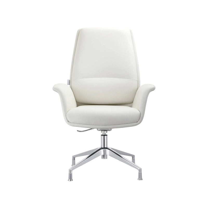 Silla de oficina moderna con altura ajustable y asiento giratorio