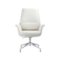 Silla de oficina moderna con altura ajustable y asiento giratorio
