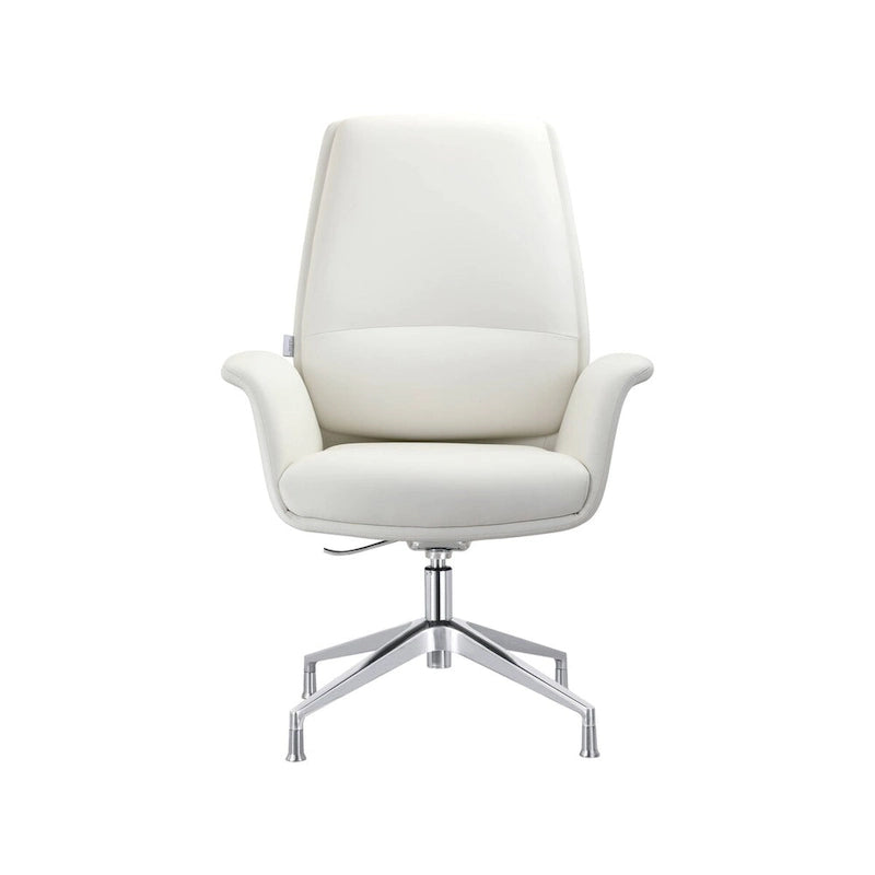 Silla de oficina moderna con altura ajustable y asiento giratorio